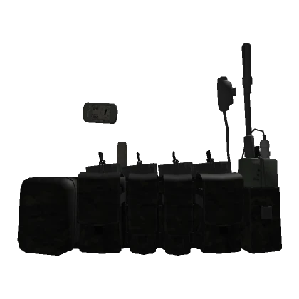 Black Multipat Reach Pouch System