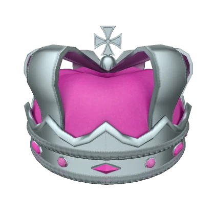 Imperial Silver Pink Crown