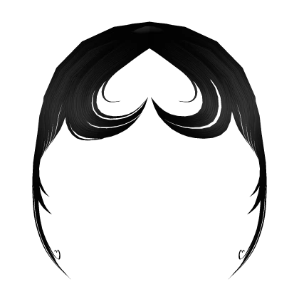 Heart Bangs [Black]