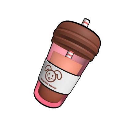Cartoon Chocolate Drink