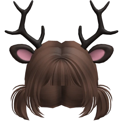 Deer Pigtail hair 🦌 [99 Nights in the Forest]