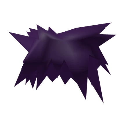 dark purple epic messy spiky swag hair