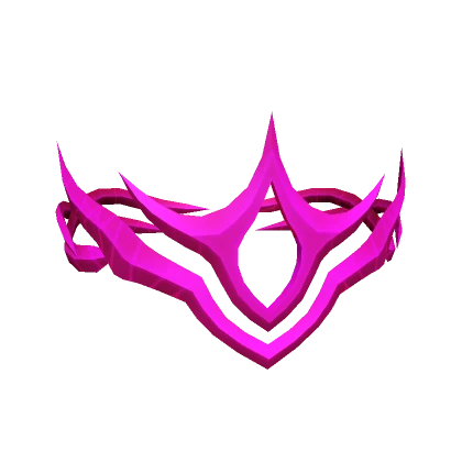 Pink Carved Crown