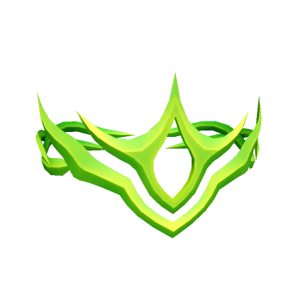 Green Carved Crown