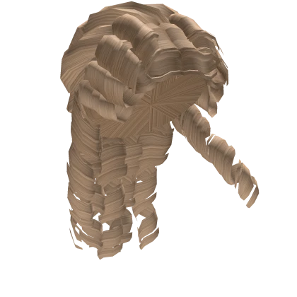 Blonde Royal Victorian Curled Hair