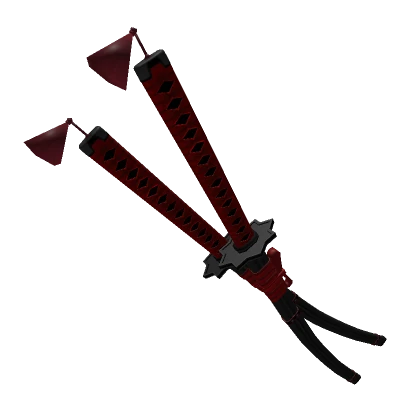 Red Sun Samurai Double Katanas