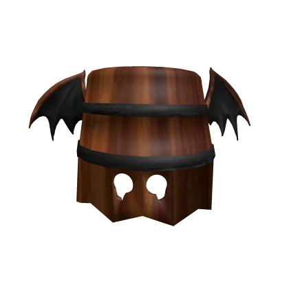 Sad Wooden Barrel