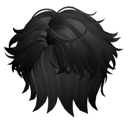 Stylish Side Swept Hair(Black)