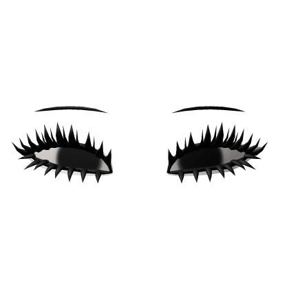 Giggle Eye lashes (black)