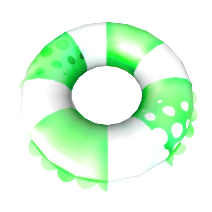 Green Summer Pool Floatie