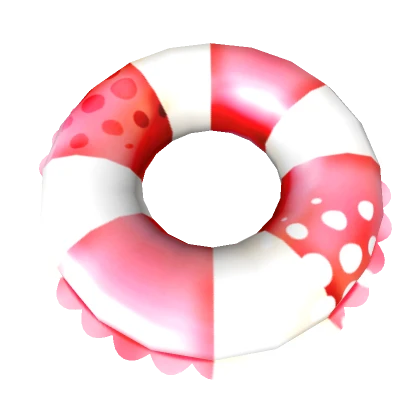 Red Summer Pool Floatie