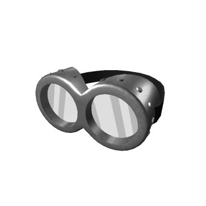 Silver Big Goggles