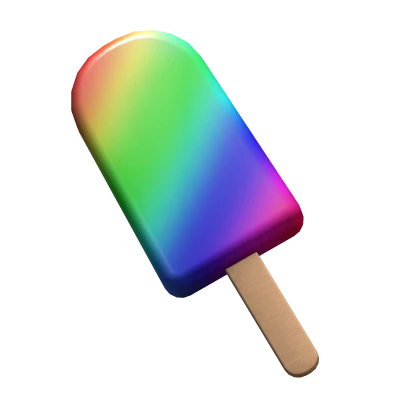 rainbow popsicle