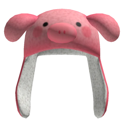 Pig Plushie Hood