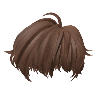 Stylish Messy Spiky Anime Boys Emo Hair (brown)