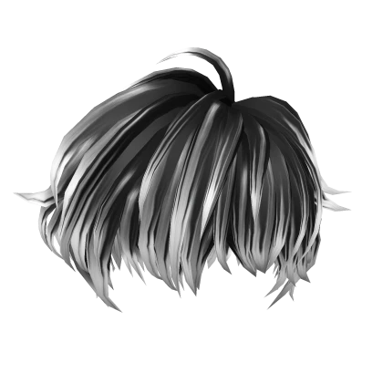 Stylish Messy Spiky Anime Boys Emo Hair/Y2K(Black)