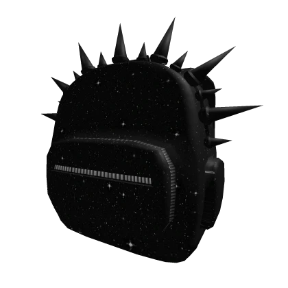 Spikey Black Galaxy Backpack