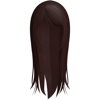 Cute Long Shy Girl Haircut in Red