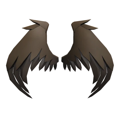 Brown Curved Wings