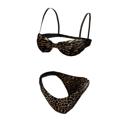 Leopard Old Money Bikini