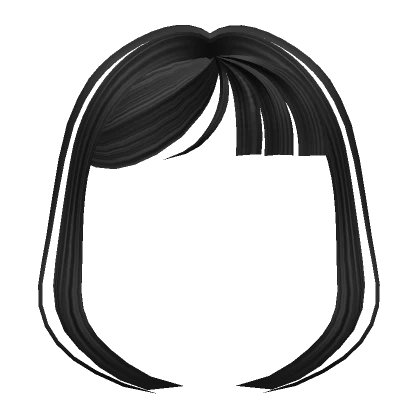 Soft Blissful Baby Bangs (Black)