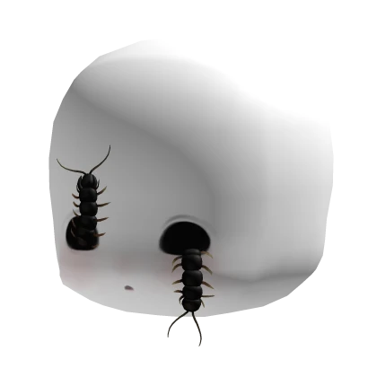 ♡ creepy cute centipede chibi face