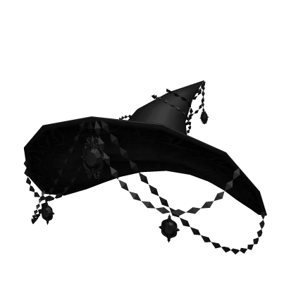 Charmed Witch hat - black