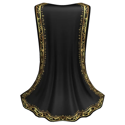 1.0 Royal cape - black/gold
