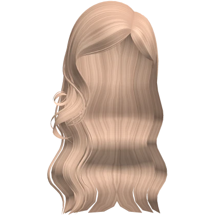 Loose Soft Wavy Hairstyle (Blonde)