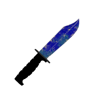 knife in mouth - lapis