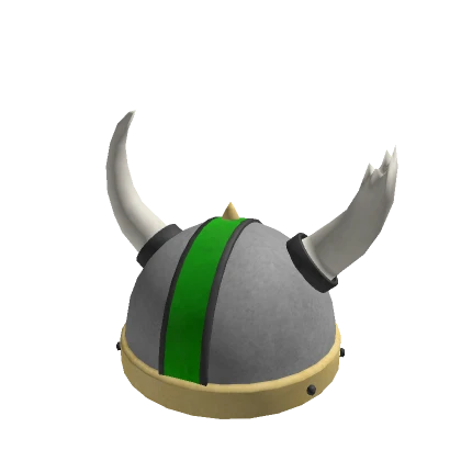 Emerald Broken Viking Helm