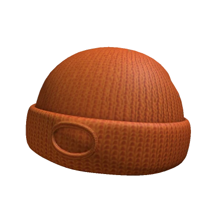 Orange Rolled Up Shiesty Ski Mask Beanie