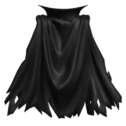 Vampire Cloak Cape Stand Collar - Black