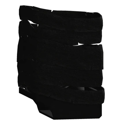 [L] R6 Worn Arm Bandages & Glove (Black)