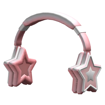 Pink Star Headphones