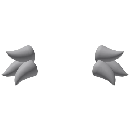 Light Grey Cheek Tufts