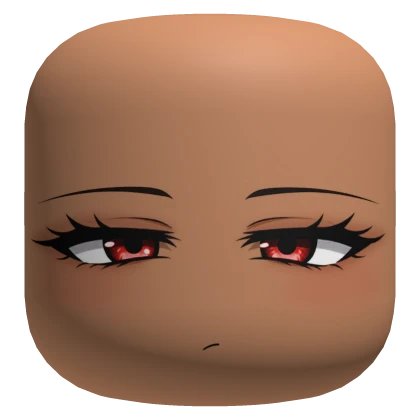 Bored Pretty Face with Red Eyes - Nougat