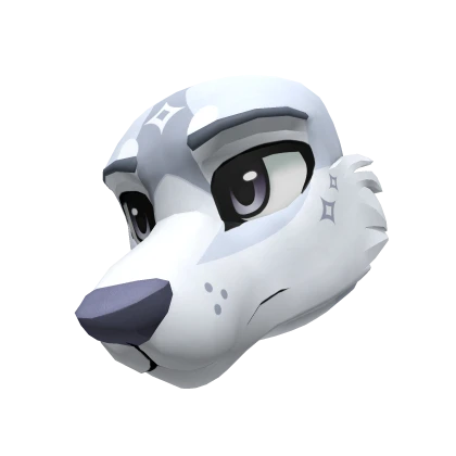 Frost Wolf Head