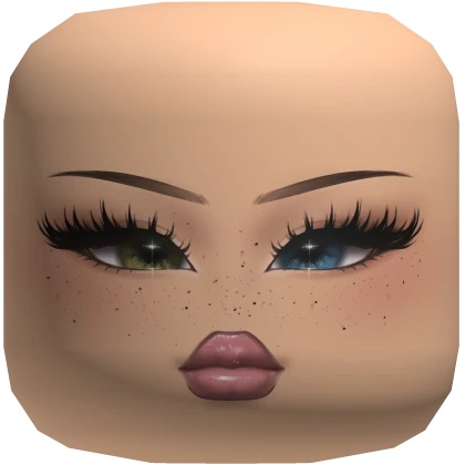 Heterochromia Mink Lashes Baddie Makeup Light