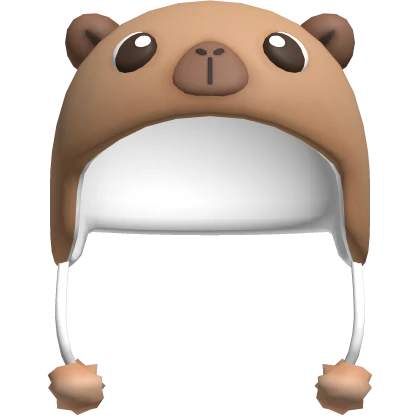 Cute Brown Capybara Preppy Kawaii Trendy Capy Hat