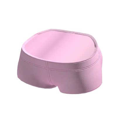 ☆ Pastel Pink Low-Waist Shorts