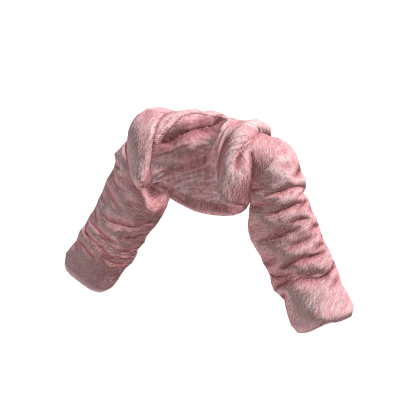Cropped Pink Fur Coat