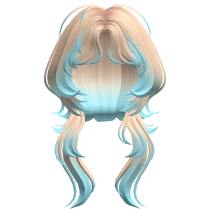 Layered Jellyfish Messy Hair (Cotton Candy)