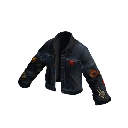 OFFICIAL PIERCE THE VEIL DENIM JACKET