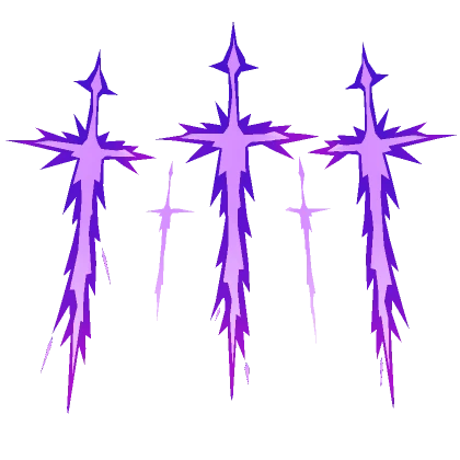 Purple Energy Swords