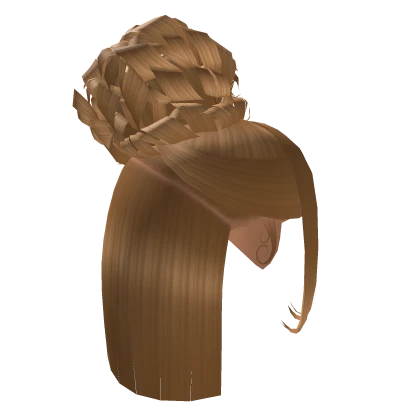 Half Up Half Down W/ Side Bangs [Blonde]