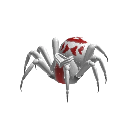 Spider Body (White and Red)