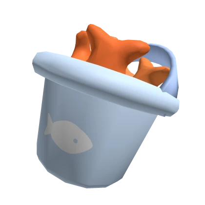 kawaii fishing bucket (matching)