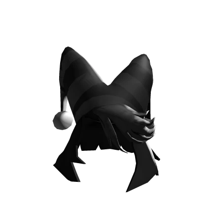 Goth Jester Hat Hair