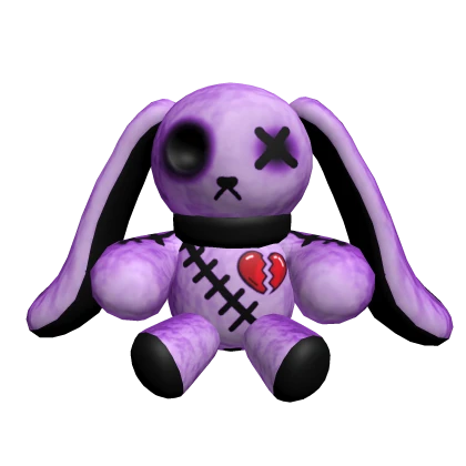 Purple Aesthetic  Cute Bunny Plush